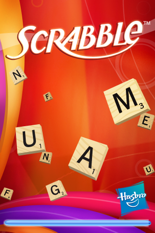 EA iPhone App Scrabble splash-screen